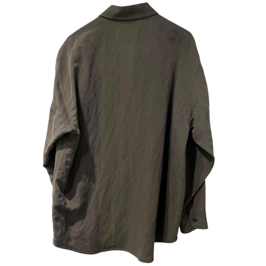 コルニエ Cornier 26SS SILK／LINEN FADED GABARDINE SHIRTS USED加工