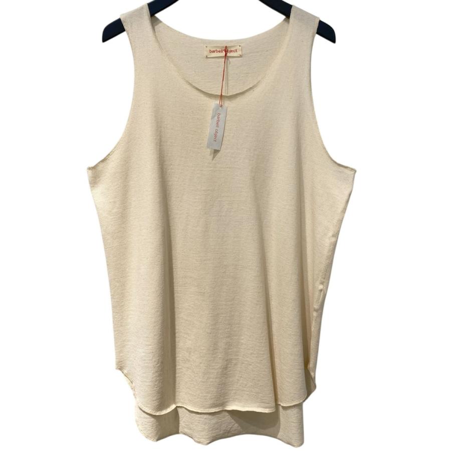 barbell object 26ss liner top ecruサイズ2新品 BalBer（バーベル） バーベルオブジェクト barbell object 26SS liner
