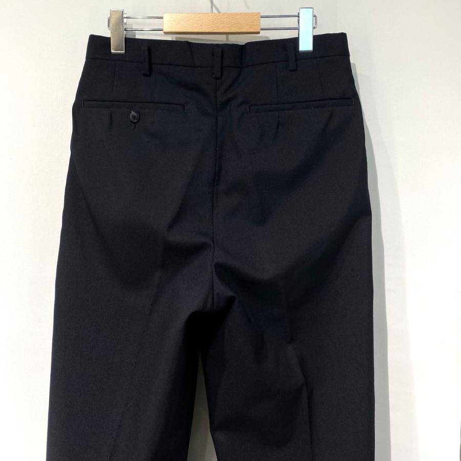 ユーゲン HEUGN TROUSER 005／GEORGEウールソリッド2Pテーパードパンツ