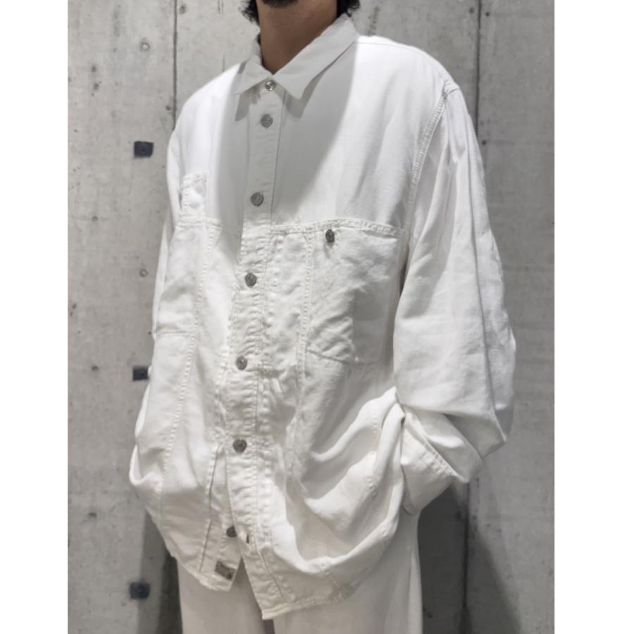 DIESEL（ディーゼル） DIESEL D-FLOX Long Sleeve Shirtコットンリネン