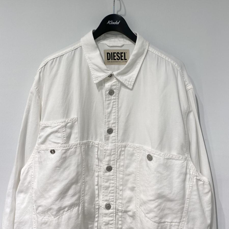 DIESEL（ディーゼル） DIESEL D-FLOX Long Sleeve Shirtコットンリネン