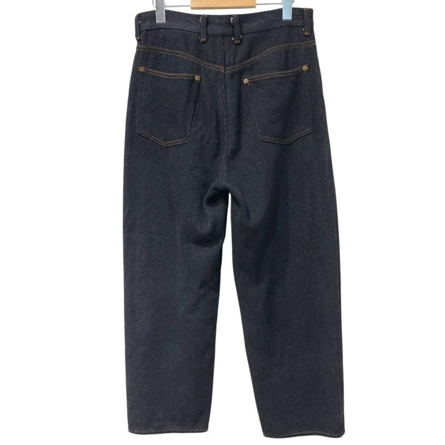 コルニエ Cornier 23SS SILK NEP DENIM PANTSシルクネップデニムパンツ