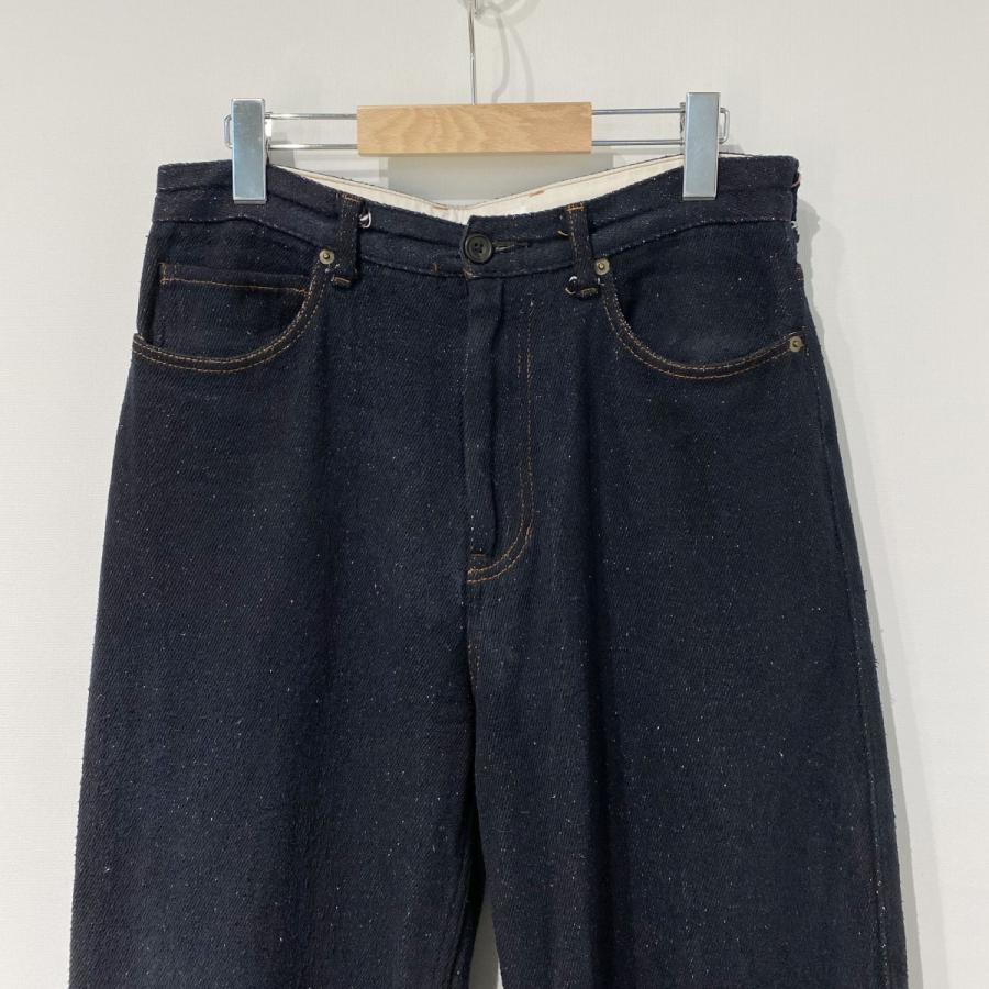 cornier シルクネップデニム コルニエ Cornier 23SS SILK NEP DENIM PANTSシルクネップデニムパンツ