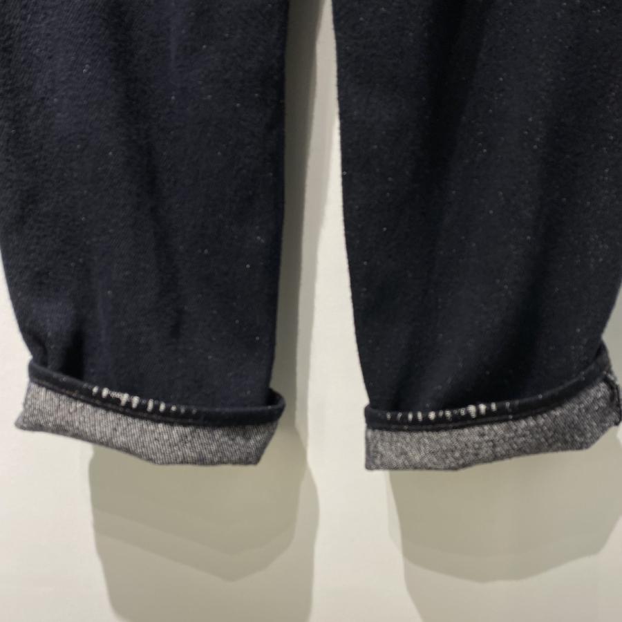 コルニエ Cornier 23SS SILK NEP DENIM PANTSシルクネップデニムパンツ