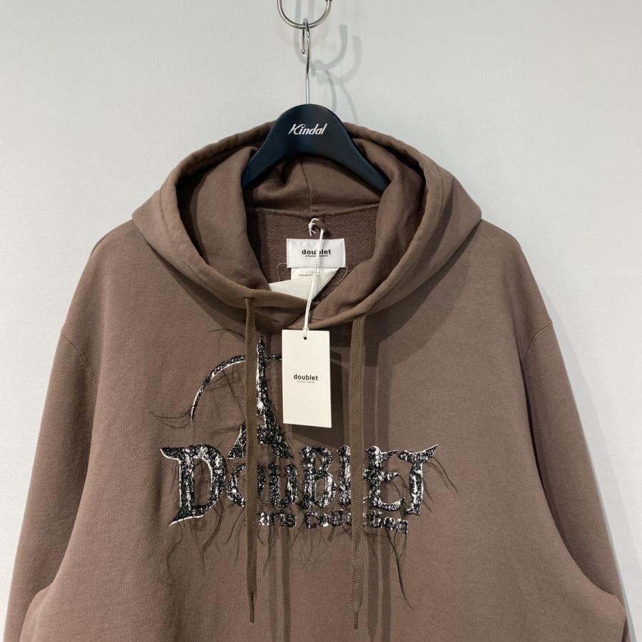 doublet（ダブレット） doublet 23AW Doublet Embroidery Hoodie Logo