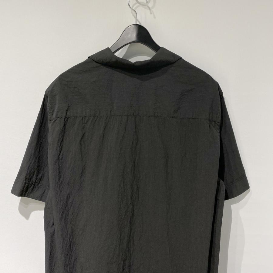 カジャ KAJA 26SS OPEN COLLAR S／S WA-RK SHIRT和紙ライクサニー