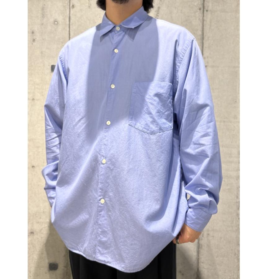 COMOLI（コモリ） COMOLI 22SS コモリシャツ V01-02001 SAX／サックス