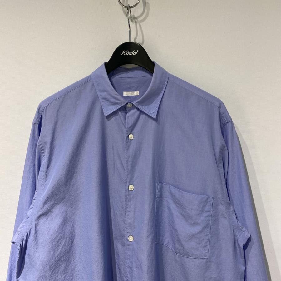 COMOLI（コモリ） COMOLI 22SS コモリシャツ V01-02001 SAX／サックス