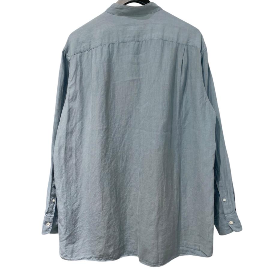 AURALEE（オーラリー） AURALEE Linen Gabardine Band Collar Shirt