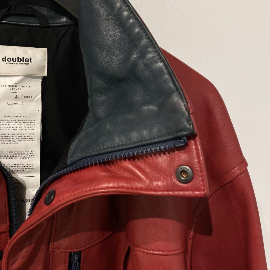 doublet（ダブレット） doublet 25SS Leather Mountain Jacketレザー