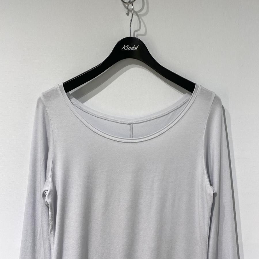 ヨー ビオトープ yo BIOTOP Tencel loose topストレッチロングスリーブ