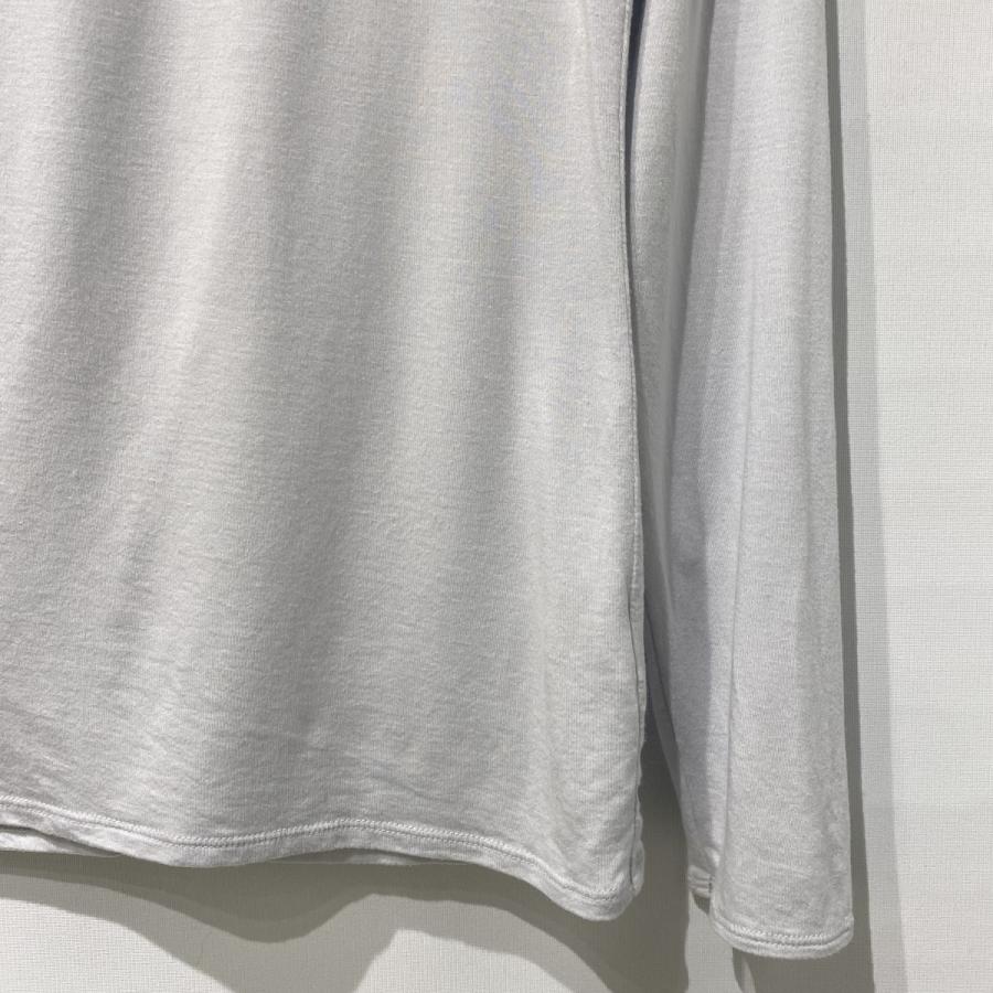 ヨー ビオトープ yo BIOTOP Tencel loose topストレッチロングスリーブ