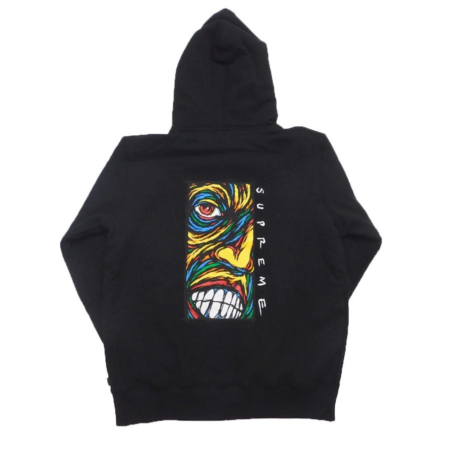 Supreme 19aw Disturbed 付与 Zip Up Hooded サイズ L 池袋店 ブラック Sweatshirt 0126