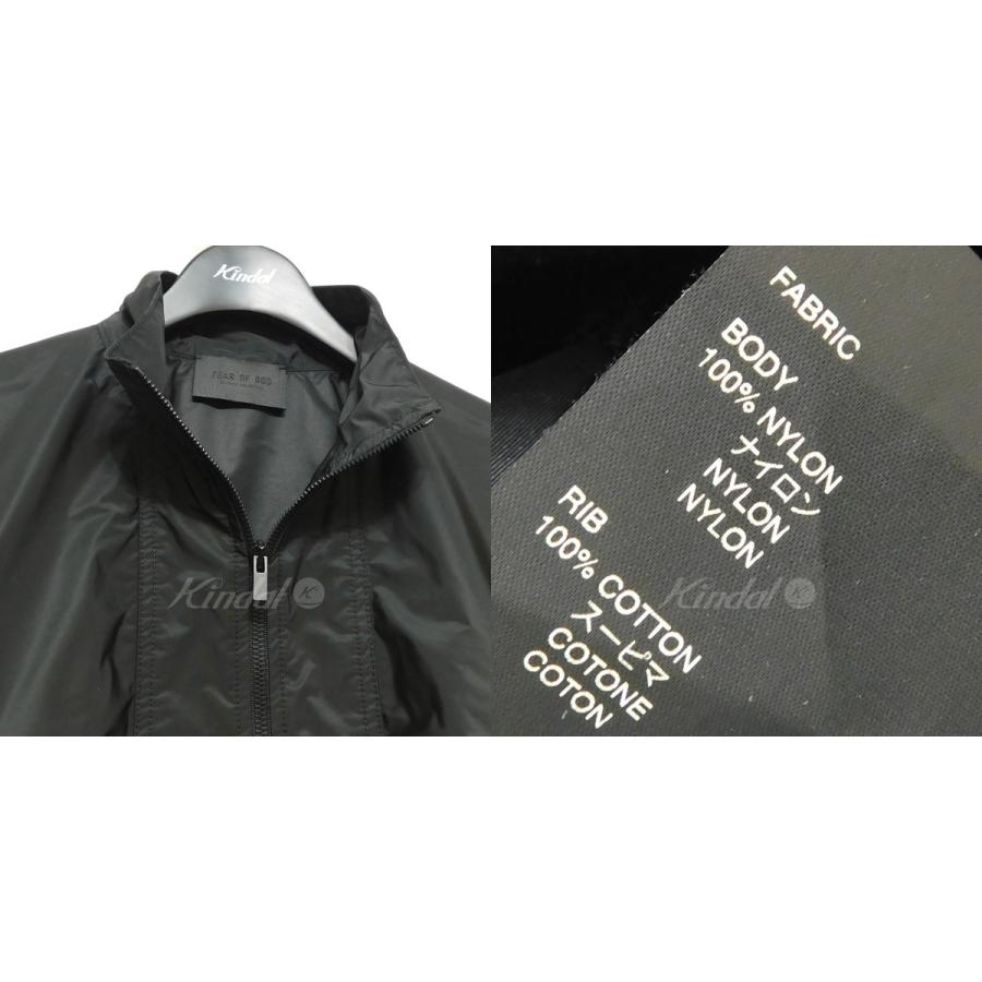 fear of god 7th ナイロントラックジャケット Fear of Godのトープ ナイロン ベンチレーション トラック