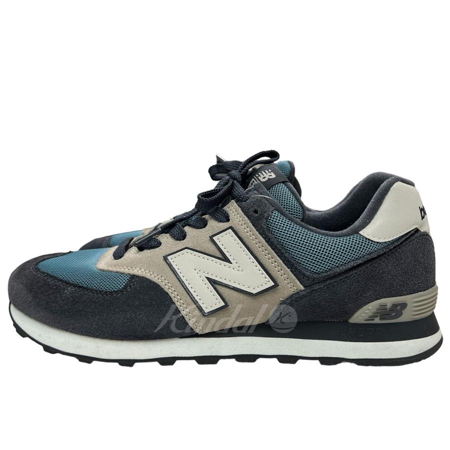 ニューバランス NEW BALANCE ML574KM2 スニーカー ネイビー サイズ：US10．5D(28．5cm)｜kindal｜02