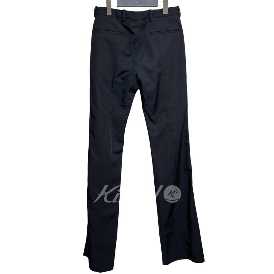 RAF SIMONS 2021SS SLIGHTLY FLARED PANTS フレアパンツ ブラック 