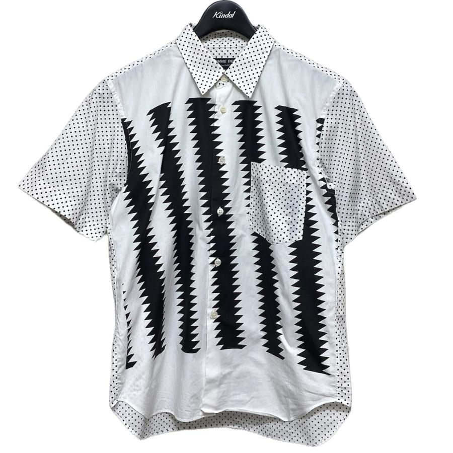 コムデギャルソンオムドゥ COMME des GARCONS HOMME DEUX 総柄半袖 