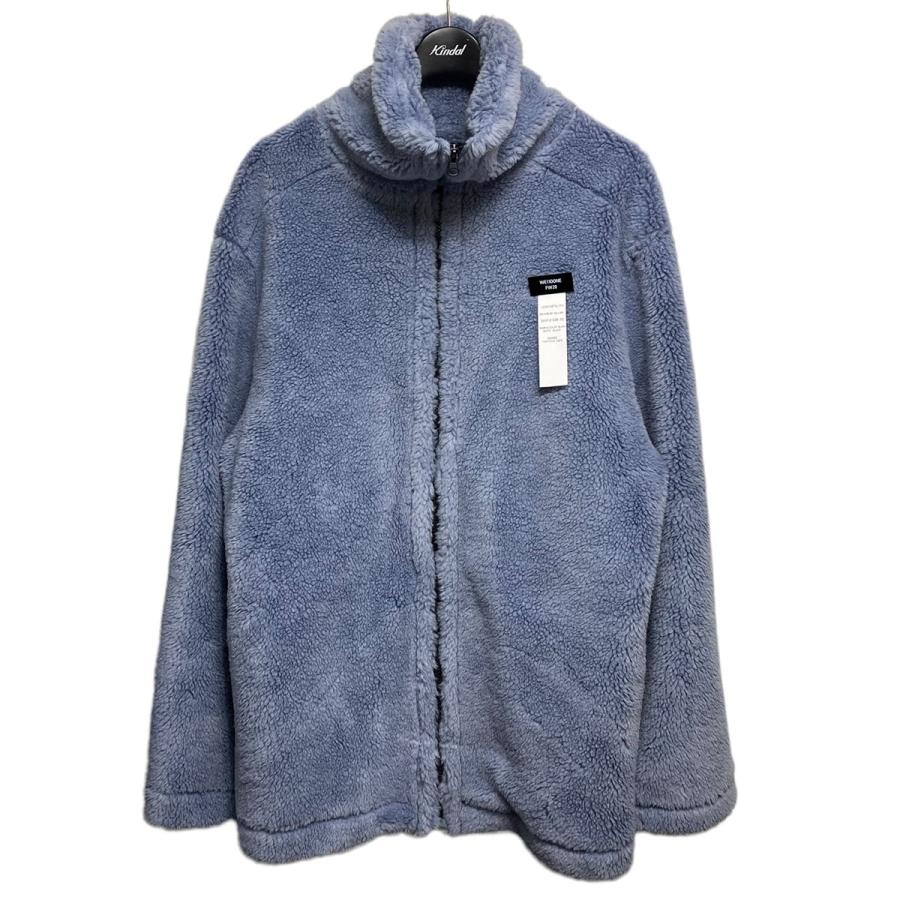 ウェルダン WE11DONE ボアフリースジャケット ブルー サイズ：M  