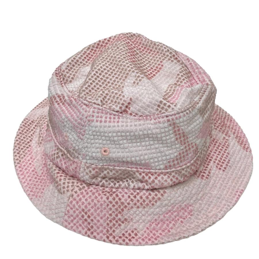 SUPREME 2022AW Camo Grid Velvet Crusher バケットハット PINK 