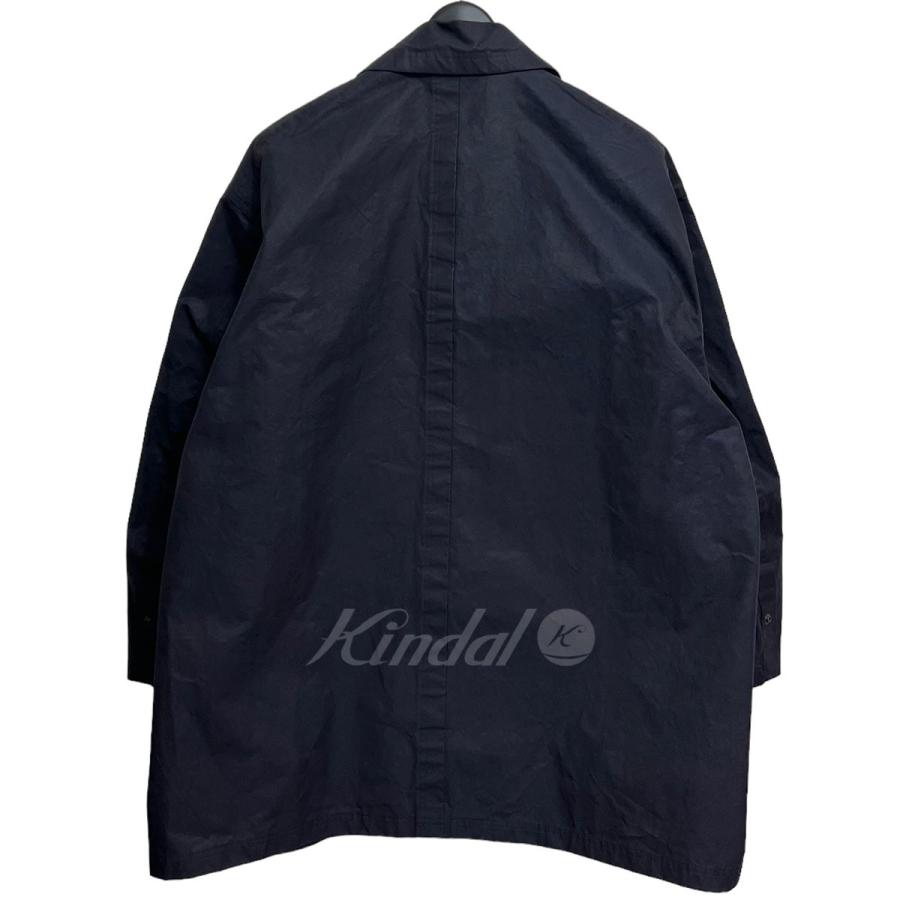 ヨーク YOKE 2022AW Oversized Half Coat ネイビー サイズ：2 