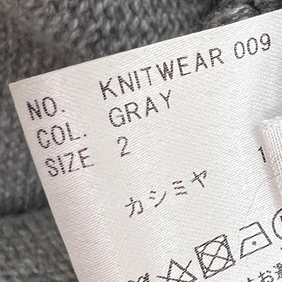 ユーゲン HEUGN 2022AW Earl ミドルゲージカシミヤロールネックニット 