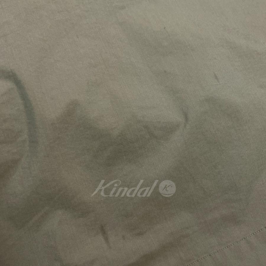 オーラリー AURALEE Finx Polyester Big Trench Coat オリーブ サイズ  