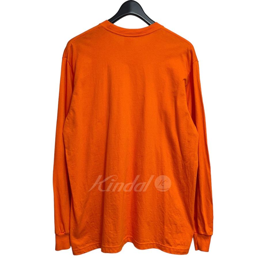 SUPREME (シュプリーム) 20AW ボックスロゴ　ロンT 長袖　オレンジ Supreme シュプリーム SUPREME 2020AW Box Logo L／S Tee