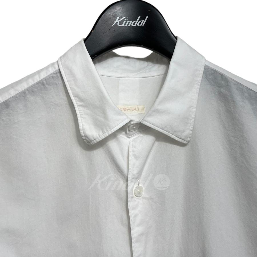 コモリ COMOLI コモリシャツ ホワイト サイズ：1 : 8071000117793  