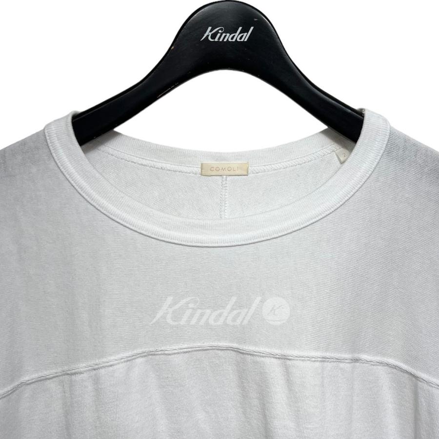 comoli フットボールTシャツ　エクリュ サイズ2【23SS】 comoli フットボールTシャツ エクリュ サイズ2【23SS】 COMOLI