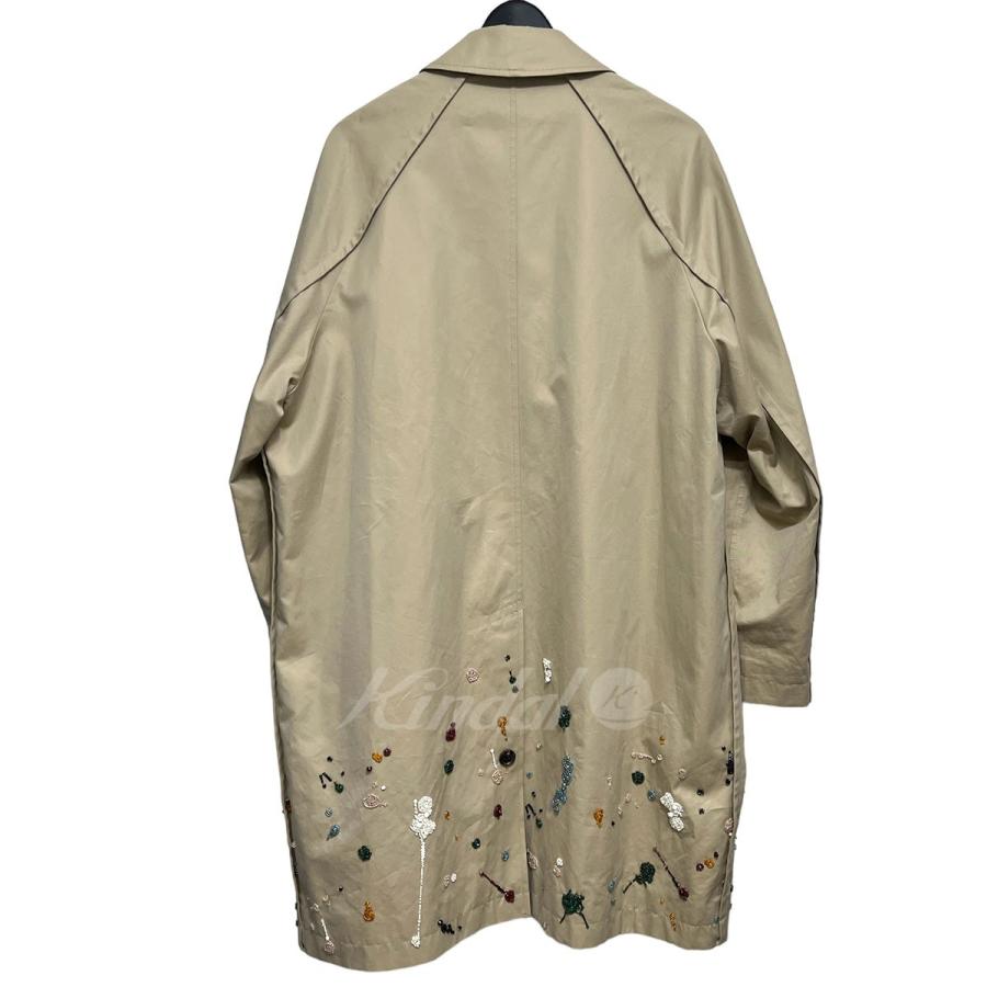 UNDERCOVER アンダーカバー 2023AW Cotton Stain Collar Coat ベージュ 