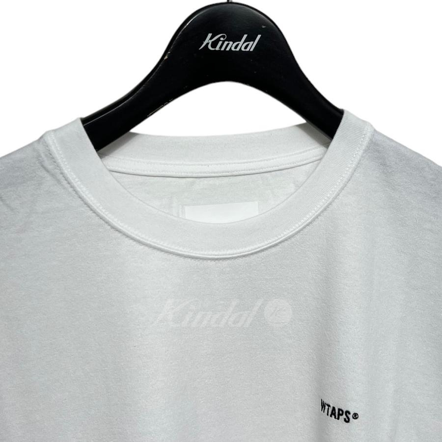 WTAPS ダブルタップス 2023SS SIGN ／ SS COTTON ロゴ刺繍Tシャツ  