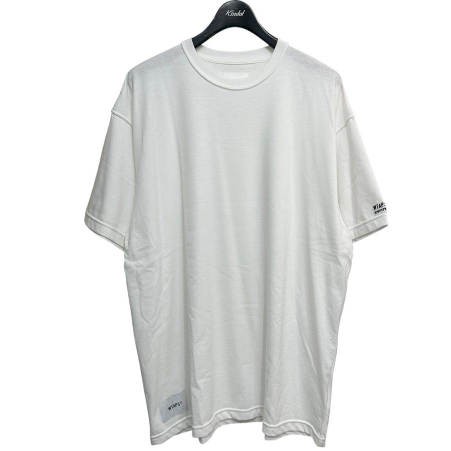 トップス WTAPS SIGN / SS / COTTON WHITE XL WTAPS（ダブルタップス） WTAPS 2023SS SIGN ／ SS ／ COTTON ロゴ刺繍