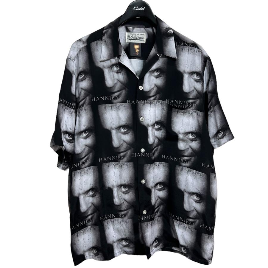 WACKO MARIA ワコマリア HANNIBAL HWAIIAN SHIRT S／S グレー サイズ 