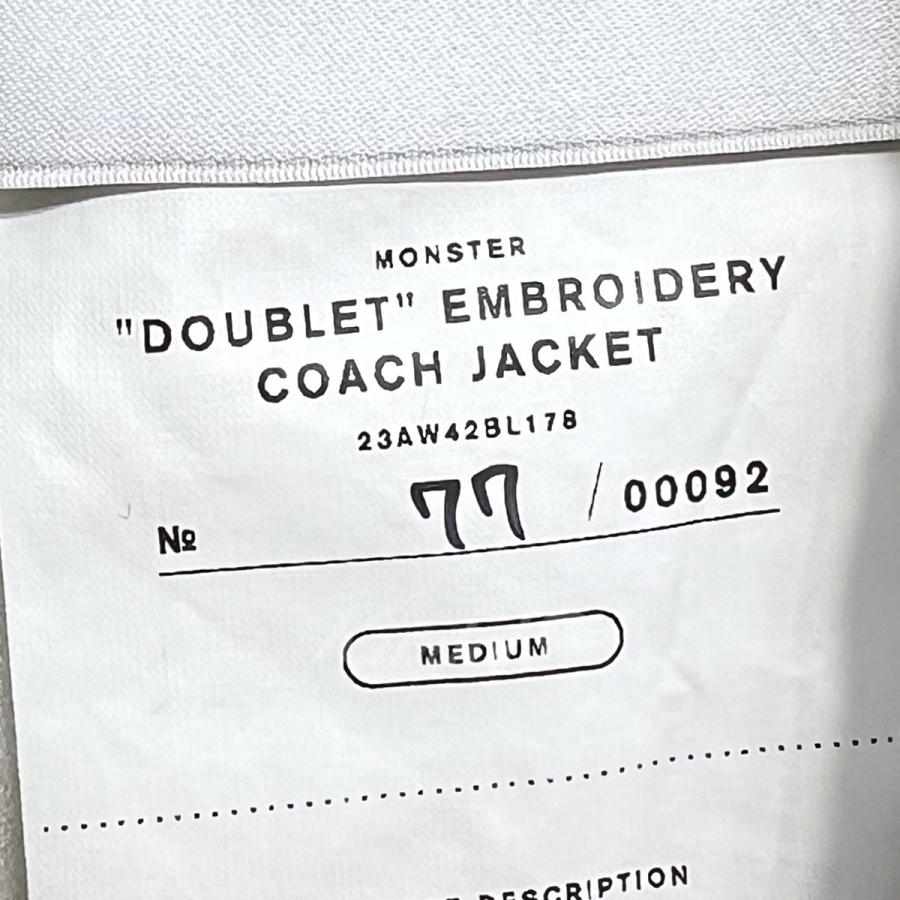 doublet（ダブレット） doublet 2023AW DOUBLE EMBROIDERY COACH