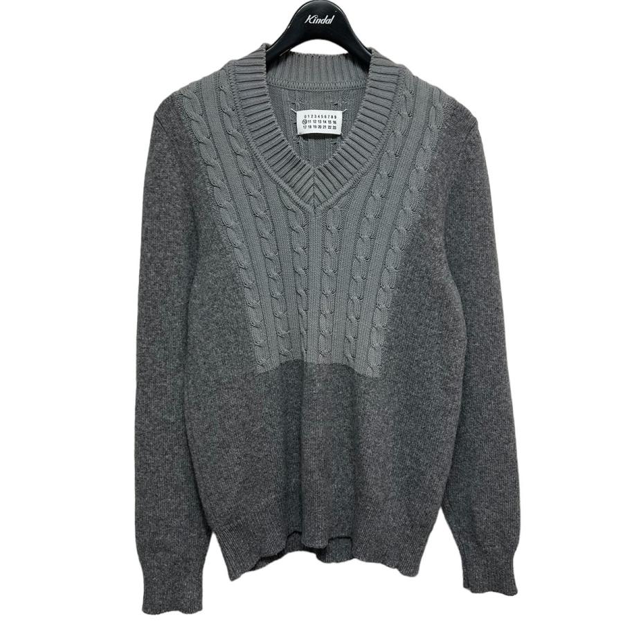 マルタンマルジェラ10 Martin Margiela 10 2011AW ケーブルキャメル混 