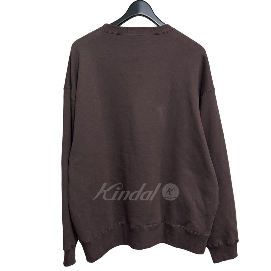 【新品】Lサイズ　オプトスタフ CREWNECK SWEAT SHIRT オプトスタフ OPTSTUFF CREWNECK SWEAT SHIRT クルーネックスウェット