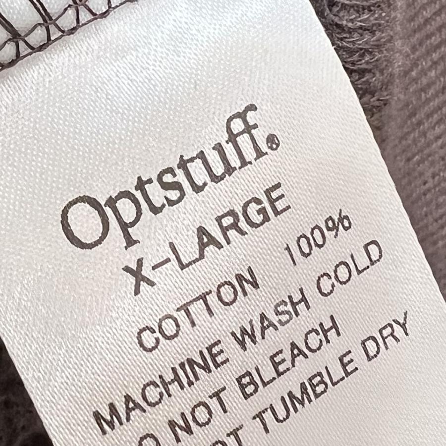 【新品】XLサイズ Optstuff CREWNECK SWEAT SHIRT オプトスタフ OPTSTUFF CREWNECK SWEAT SHIRT クルーネックスウェット