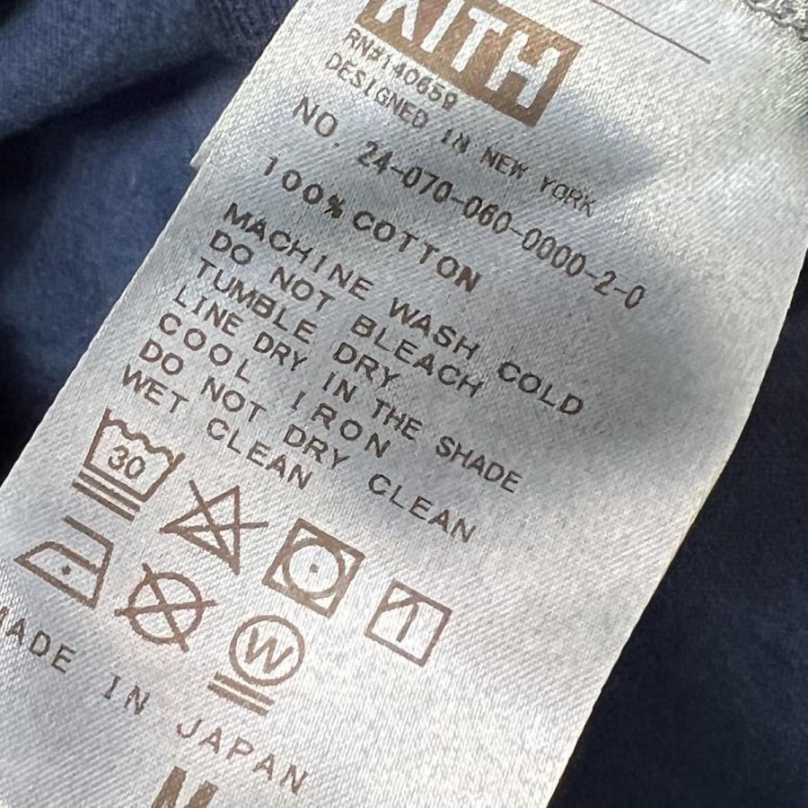 キスフォーブアイソウ Kith for BUAISOPU 2024SS Aizome Vintage LS 
