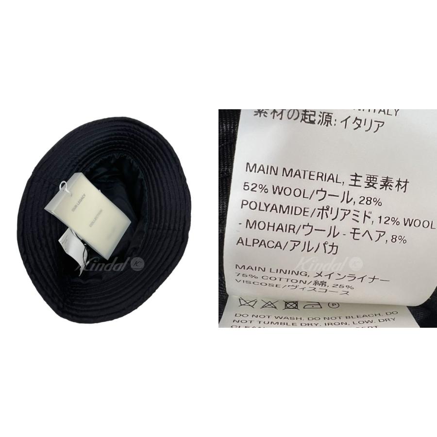 OUR LEGACY Bucket Hat モヘヤアルパカバケットハット M/L Our Legacy（アワーレガシー） OUR LEGACY BUCKET HAT モヘヤアルパカ