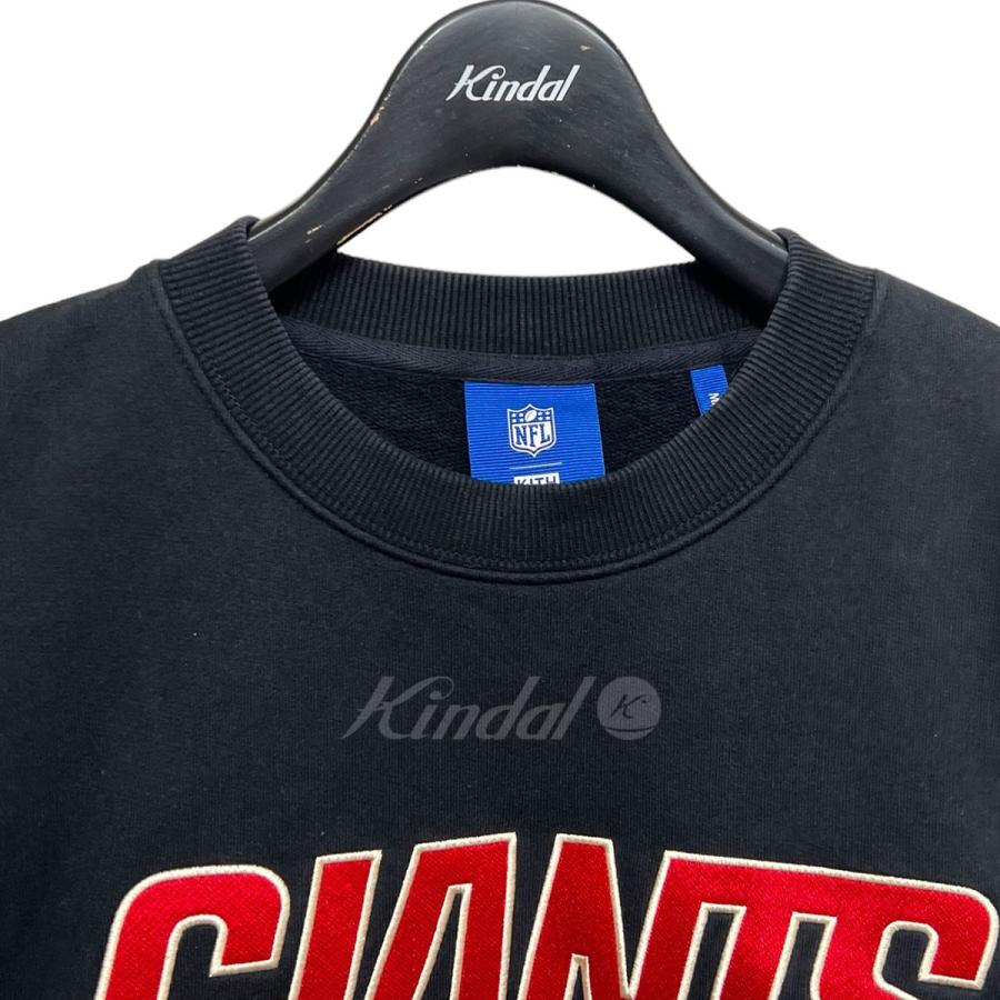 キスフォーザエヌエフエル Kith for the NFL 2023AW Giants Nelson Vintage Crewneck ブラック サイ｜kindal｜03