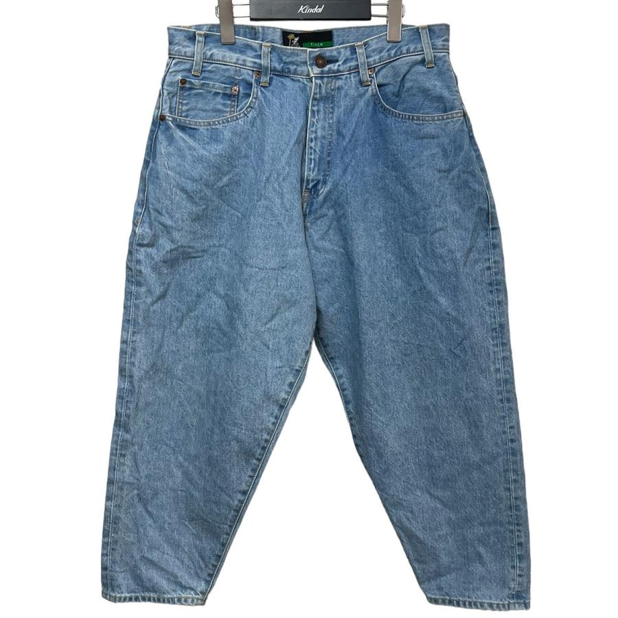 エフエイティー FAT 247 デニムパンツ CHEMICAL(ライトインディゴ  