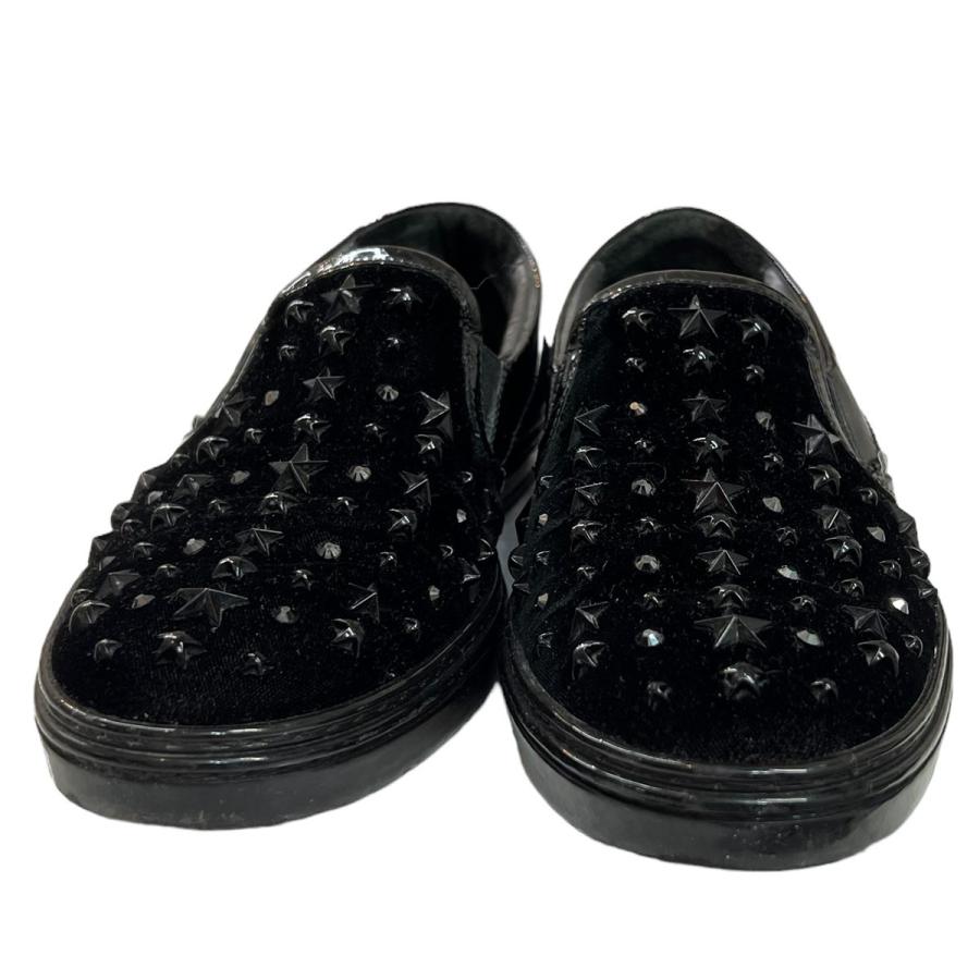 JIMMY CHOO（ジミーチュウ） 【値下げ】JIMMY CHOO ベロアスタッズ 