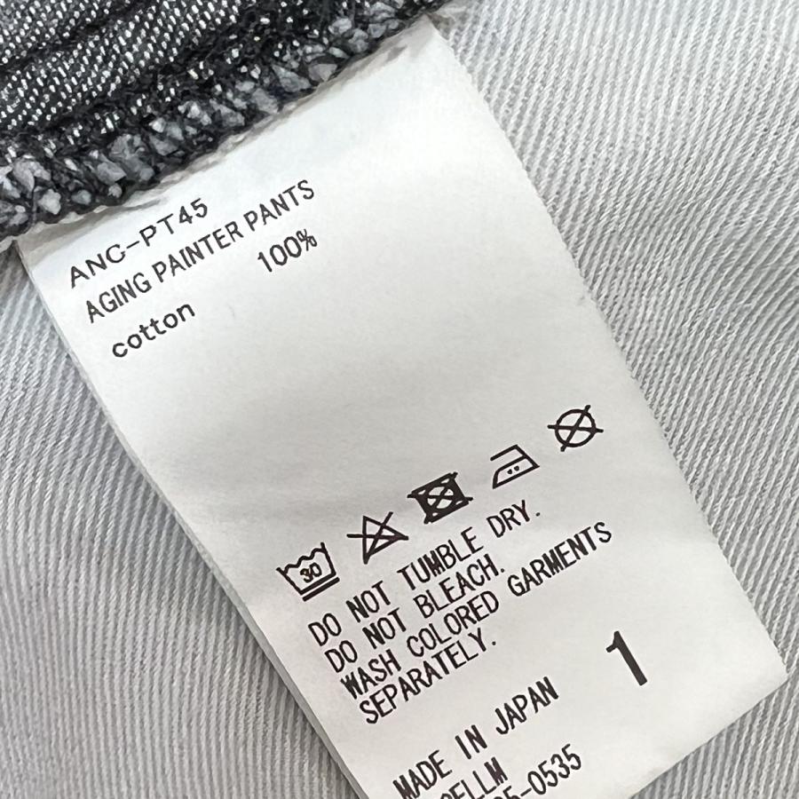 アンセルム ANCELLM 24SS AGING PAINTER PANTS エイジングペインター 