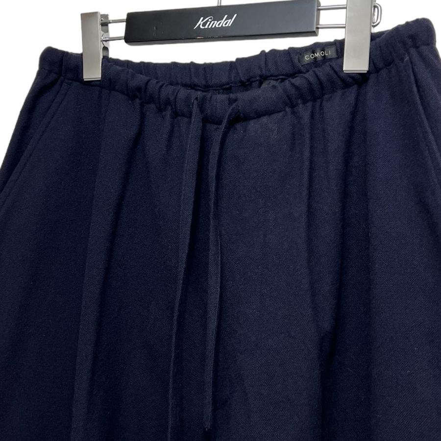 comoli コモリ 22AW リファインウール ドローストリングパンツ 新品