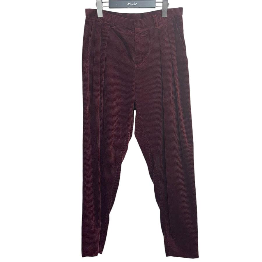 SHAREEF シャリーフ 21SS CORDUROY WIDE TAPERED PANTS コーデュロイ 