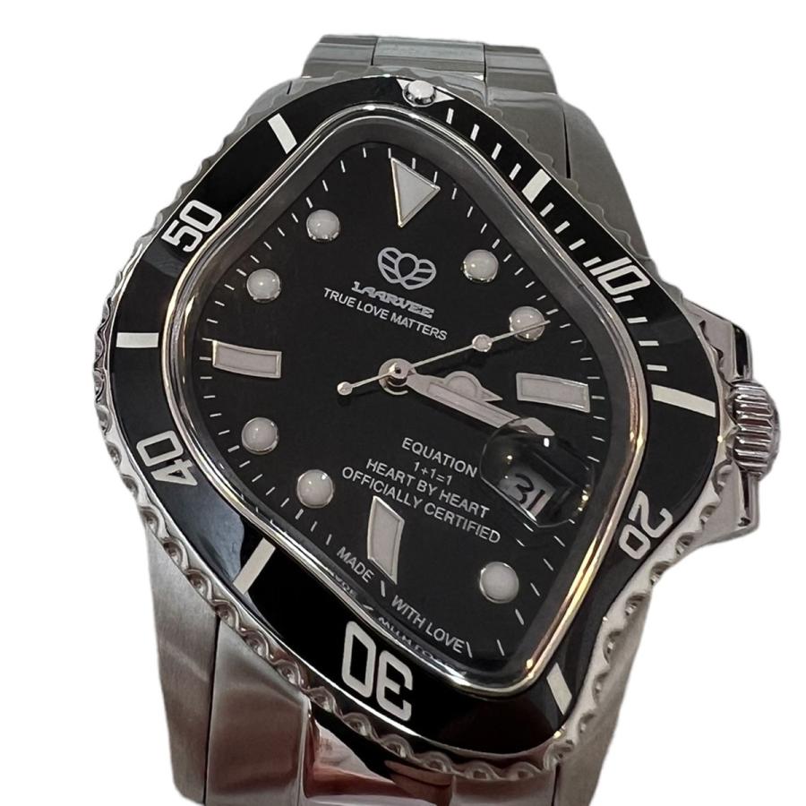 ラーヴィー LAARVEE PEA001 Crashed Submariner 腕時計 BLACK 