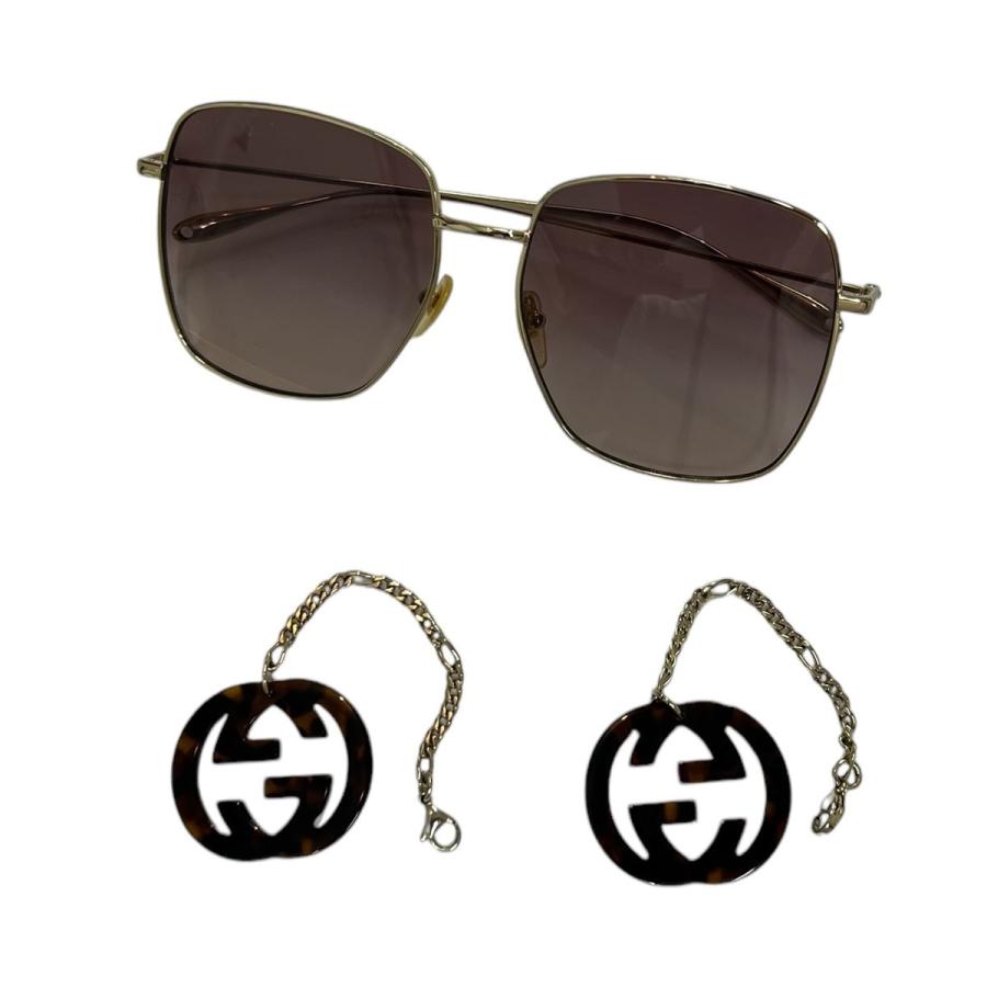 GUCCI チェーン付き サングラス 楽天市場】グッチ サングラス GUCCI GG1090SA 004 59サイズ