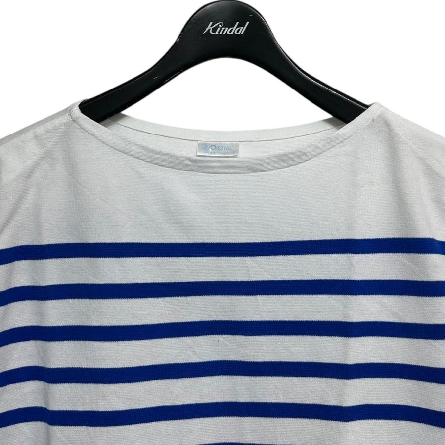 新品未使用　タグ付き　オーチバル　カットソー ORCIVAL（オーシバル） オーチバル ボーダーカットソー 長袖Tシャツ