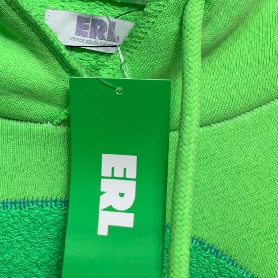 イーアールエル ERL 23AW RAINBOW HOODIE レインボーフーディー  