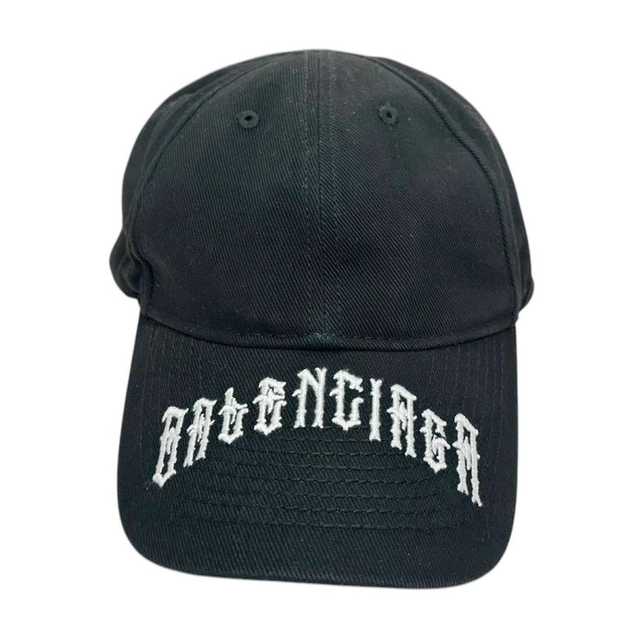 バレンシアガ BALENCIAGA Tatoo Logo Cap タトゥーロゴ刺繍キャップ 
